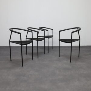 4x Rare Postmodern Dining Chair by Maurizio Peregalli for Zeus, 1980s