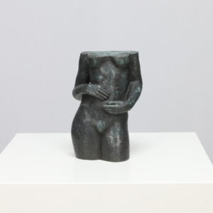Female Torso Sculpture in Bronze, signed Gerard, edition 2/8