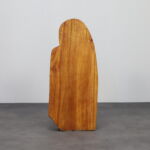 sculpture group family in wood Roland Lavianne