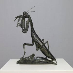 Sculpture Praying Mantis - Wedding Sonata by Anne Shingleton 1995