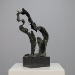 Artistic Sculpture in Bronze Majestic Cat