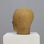 Hand Carved Wooden Head 1915 Berlin