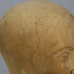 Hand Carved Wooden Head 1915 Berlin