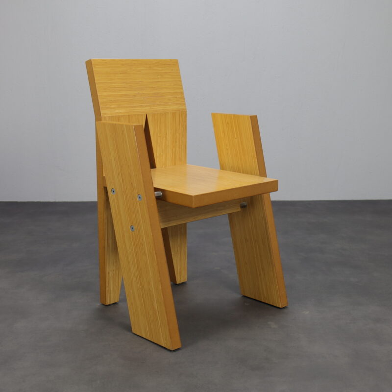 Kees Doornenbal Architectural Bamboo Chair