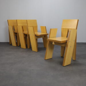 Kees Doornenbal Architectural Bamboo Chair