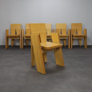 Kees Doornenbal Architectural Bamboo Chair