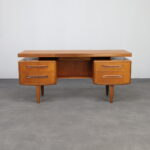 Victor Wilkins G Plan. Mid-Century Modern Teak Desk 1960s