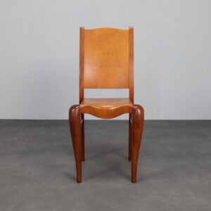 Placide of Wood Chair by Philippe Starck for Driade Italy 1990
