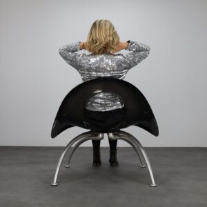 Very Rare Carbon Fibre "Elephant" Lounge Chair Herbert Schultes, Lensvelt