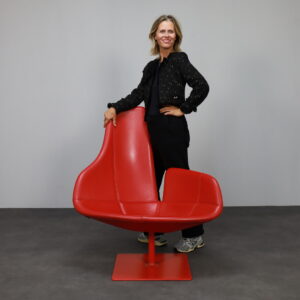 Fjord Swivel Lounge Chair by Patricia Urquiola for Moroso Italy 2002