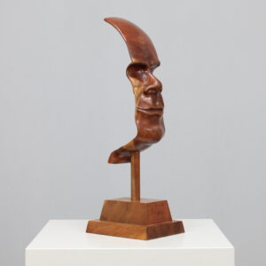 "Profile II" Hand-Carved 3D Sculpture by Lawrence Schneider, 2007
