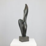 Bronze Female Figure Sculpture by Francine Govers, Netherlands, 1990s