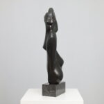 Bronze Woman Figure Sculpture by Francine Govers, Netherlands, 1990s