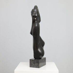Bronze Woman Figure Sculpture by Francine Govers, Netherlands, 1990s