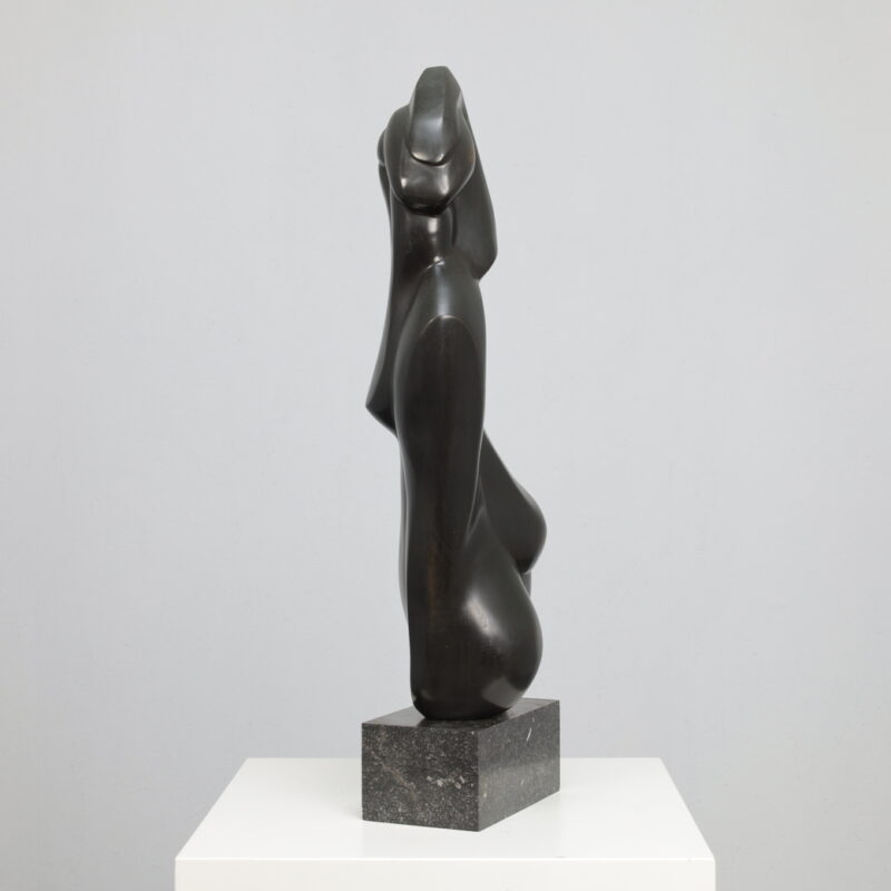 Bronze Woman Figure Sculpture by Francine Govers, Netherlands, 1990s