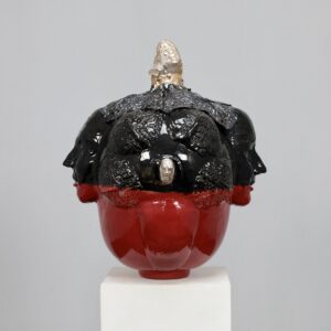 Ceramic Sculpture by Henk van Rooij, Netherlands