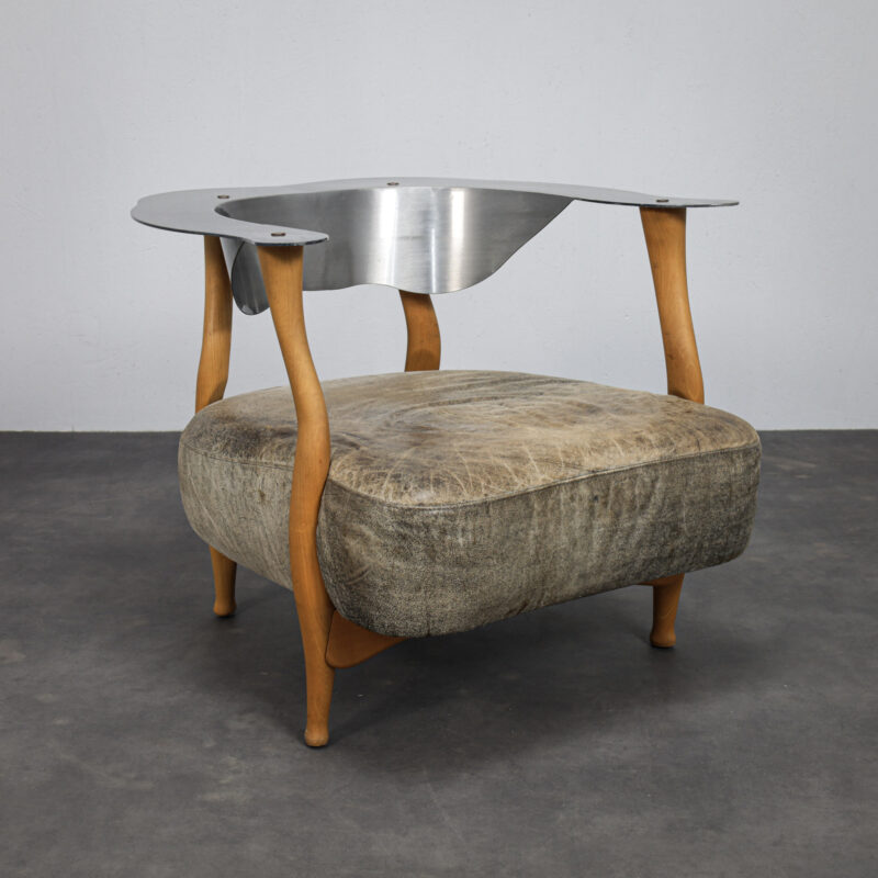 Postmodern Fantasy Island Lounge Chair by Kurt Bayer, 1980s