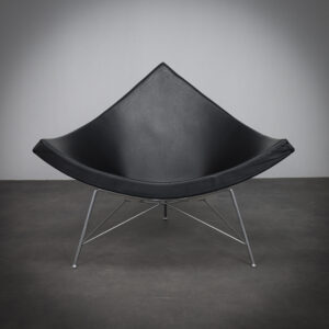 Coconut Lounge Chair in Leather by George Nelson for Vitra, 1955