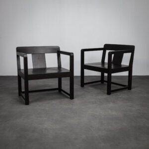 Pair of Ming Lounge Chairs by Paola Navone for Casamilano, Italy, 2022