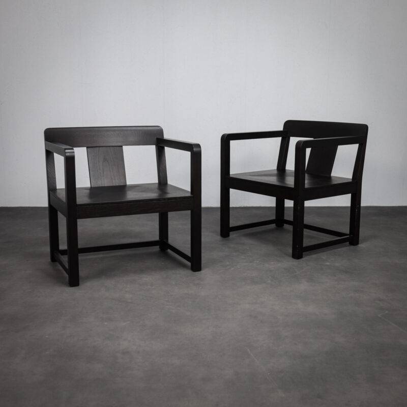 Pair of Ming Lounge Chairs by Paola Navone for Casamilano, Italy, 2022