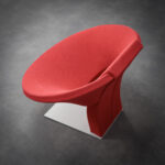 Extremely Rare Contemporary Sculptural Lounge Chair, Italy, 2000s
