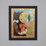 Figurative Diptych Paintings by Wouter Stips