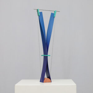 Constructivist Sculpture "Yo-ga-ga" by Henk van Putten, Netherlands, 1990s,