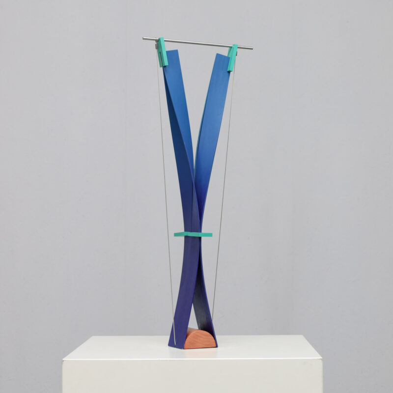 Constructivist Sculpture "Yo-ga-ga" by Henk van Putten, Netherlands, 1990s,