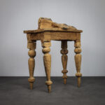 Sculptural Loaves & Fishes Table by Emile van der Kruk Netherlands 2000s