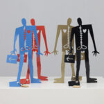 Metal Sculptures Coeneman by Coen Blankwaard