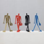 Metal Sculptures Coeneman by Coen Blankwaard