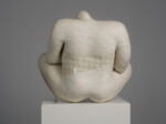 Courage Expressive Ceramic Female Sculpture by Evelyn van Baarda, Netherlands, 1981 – rear view