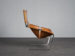 F444 Leather Lounge Chair by Pierre Paulin for Artifort, Netherlands, 1960s