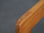 Rare Art Deco children's chair by Pander, Netherlands, 1930s, frame detail