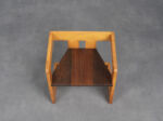 Rare Art Deco children's chair by Pander, Netherlands, 1930s, top view
