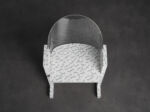 Teodora armchair by Ettore Sottsass for Vitra, Switzerland, 1987, top view