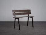 Unique Sculptural Corten Steel Bench, Netherlands, 1990s