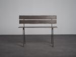 Unique Sculptural Corten Steel Bench, Netherlands, 1990s