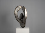 Abstract Stainless Steel Sculpture by Lea Goodman, United Kingdom, 1980s