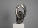 Abstract Stainless Steel Sculpture by Lea Goodman, United Kingdom, 1980s