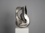 Abstract Stainless Steel Sculpture by Lea Goodman, United Kingdom, 1980s