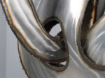 Abstract Stainless Steel Sculpture by Lea Goodman, United Kingdom, 1980s