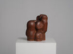 Abstract Carved Wood Sculpture, Netherlands, 1980s