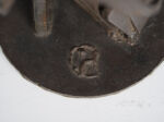 Abstract Constructivist Iron Sculpture, Signed CH, Netherlands, 1960s
