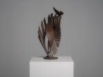 Abstract Constructivist Iron Sculpture, Signed CH, Netherlands, 1960s