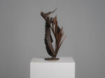 Abstract Constructivist Iron Sculpture, Signed CH, Netherlands, 1960s