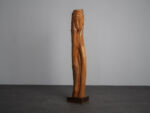 Large-Scale Figurative Oak Sculpture, Belgium, 1970s