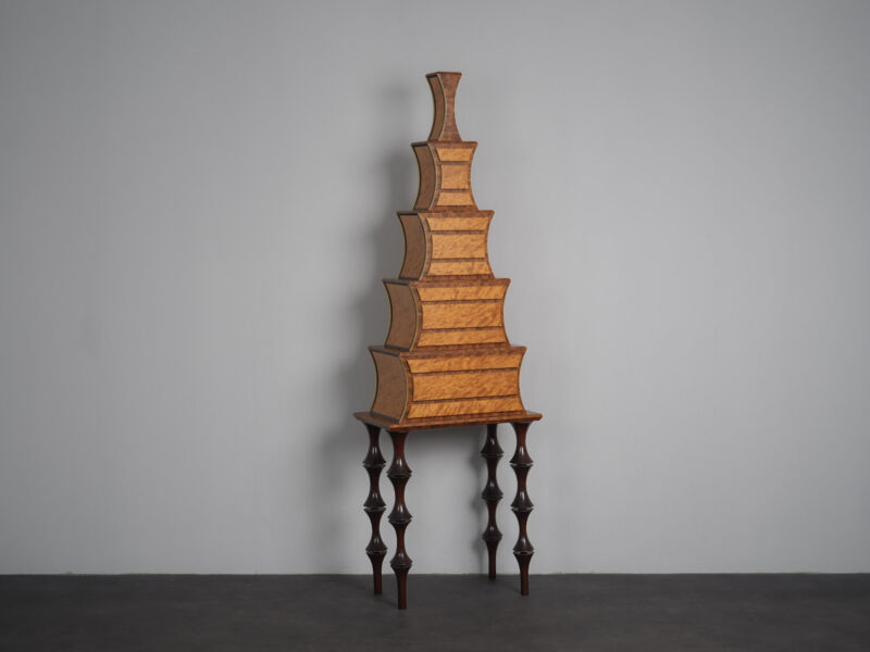 “Legato” Unique Sculptural Chest of Drawers by Ivon Hummelink, Netherlands, 1991