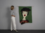 “Musical Singer” Textile Wall Hanging by Mathilde Renes, Netherlands, 2018