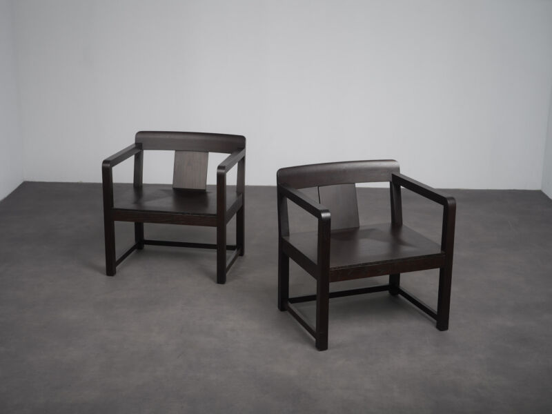 Pair of Ming Lounge Chairs by Paola Navone for Casamilano, Italy, 2022